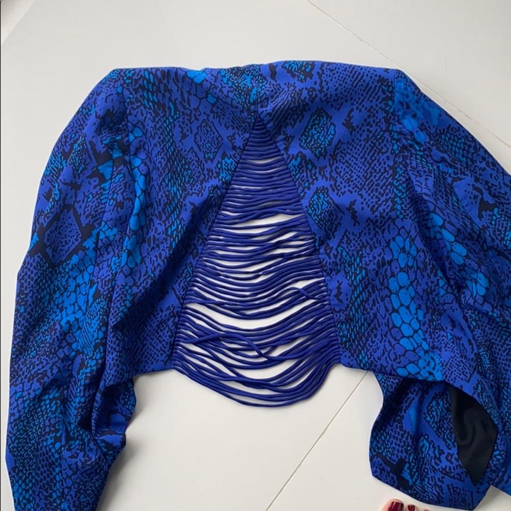 Snake print blazer - Picture 3 of 4
